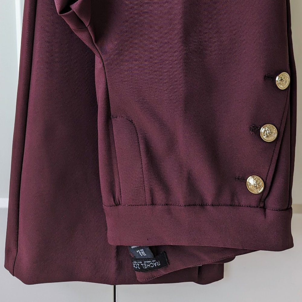 NWT ELEGANT RACHEL ZOE HIGH-RISE BOOT CUT PANTS - PERFECT FOR HOLIDAY EVENTS!